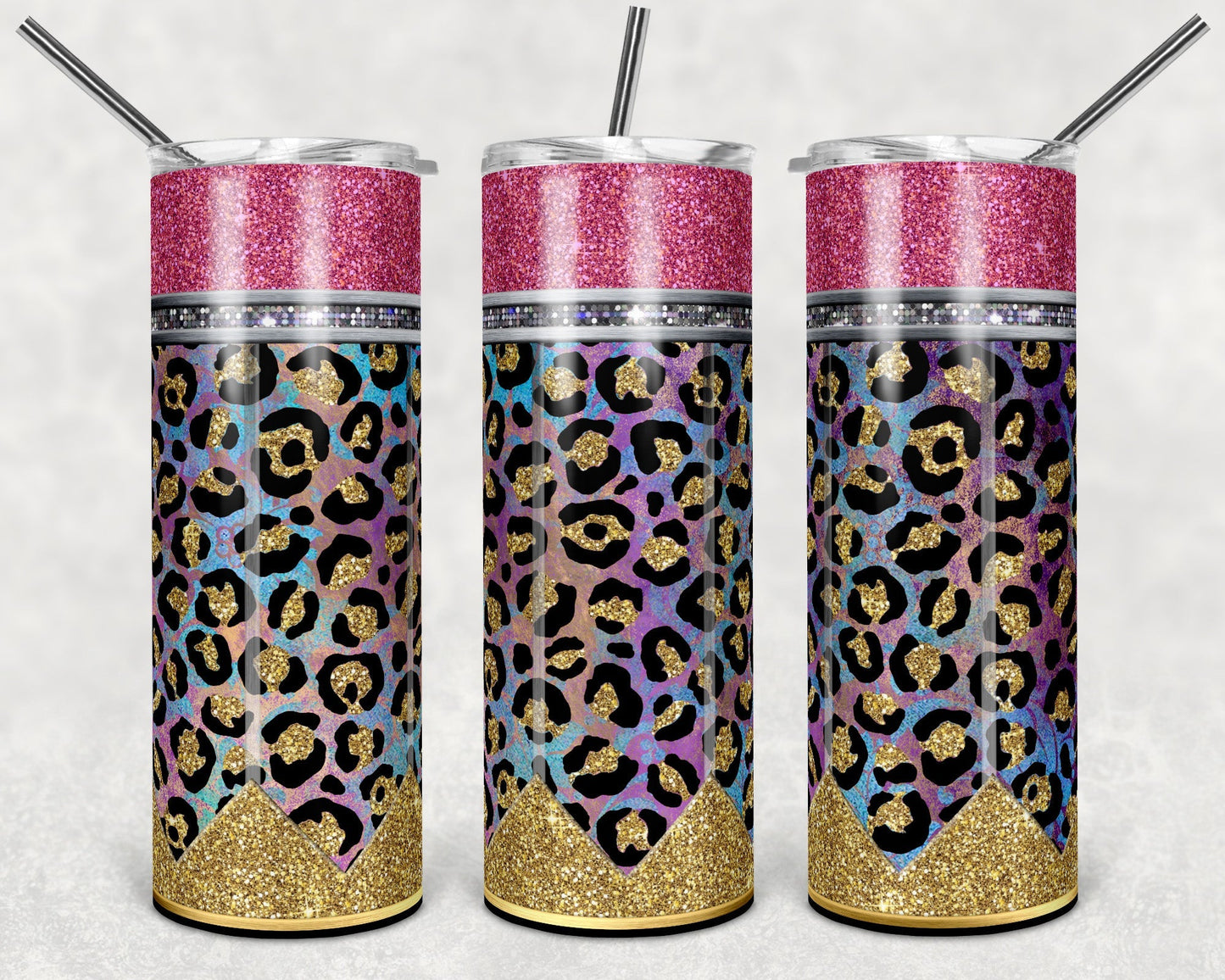 Glitter Pencil *Choose your Class, 36 options!!!* 20oz Skinny Tumbler Grape Vine Wholesale