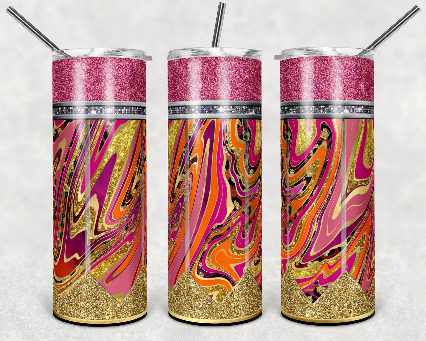Glitter Pencil *Choose your Class, 36 options!!!* 20oz Skinny Tumbler Grape Vine Wholesale