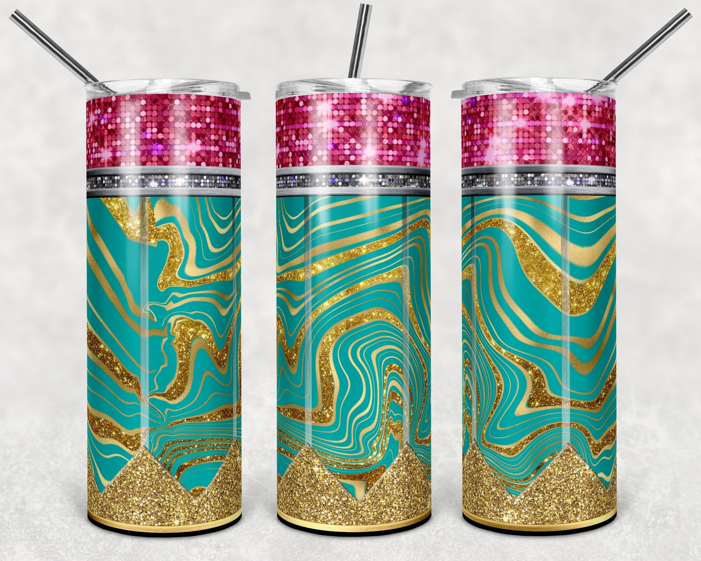 Glitter Pencil *Choose your Class, 36 options!!!* 20oz Skinny Tumbler Grape Vine Wholesale