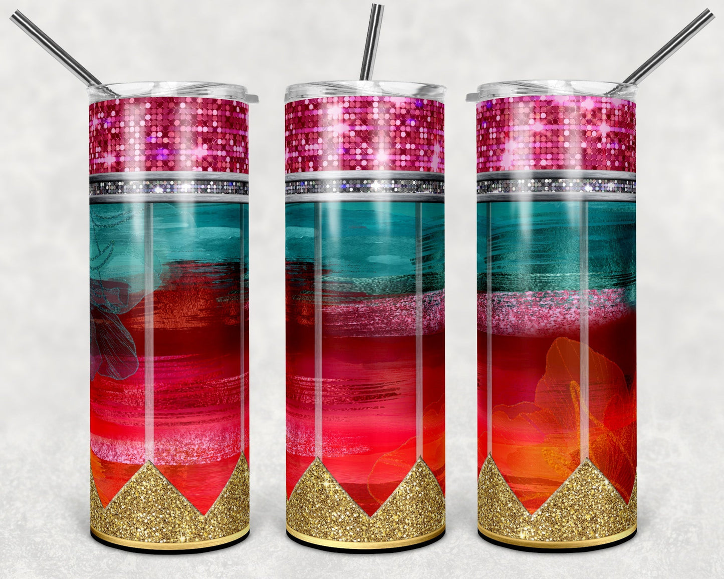 Glitter Pencil *Choose your Class, 36 options!!!* 20oz Skinny Tumbler Grape Vine Wholesale