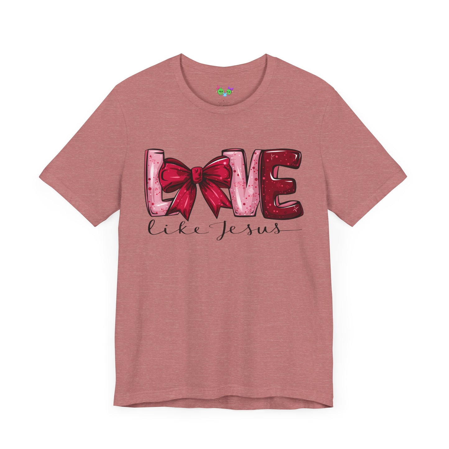 Love Like Jesus Unisex Jersey Tee - Inspirational Faith T-Shirt