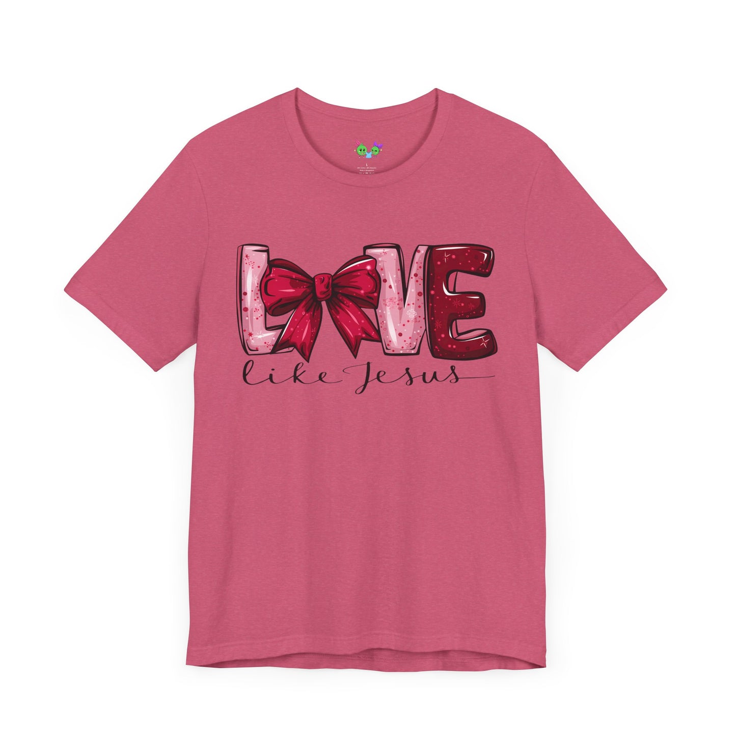 Love Like Jesus Unisex Jersey Tee - Inspirational Faith T-Shirt