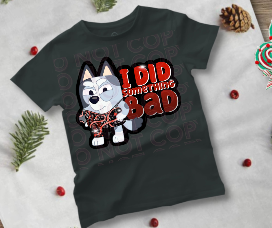 I did something bad - Muffin Version- Toddler & Youth Shirt