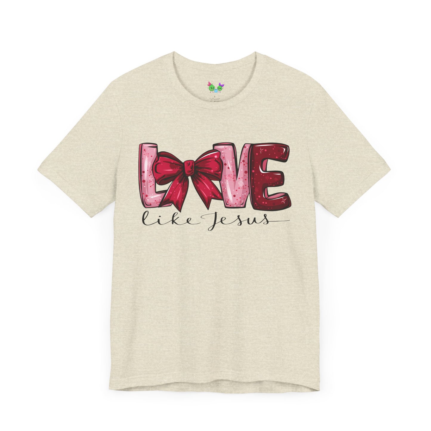 Love Like Jesus Unisex Jersey Tee - Inspirational Faith T-Shirt