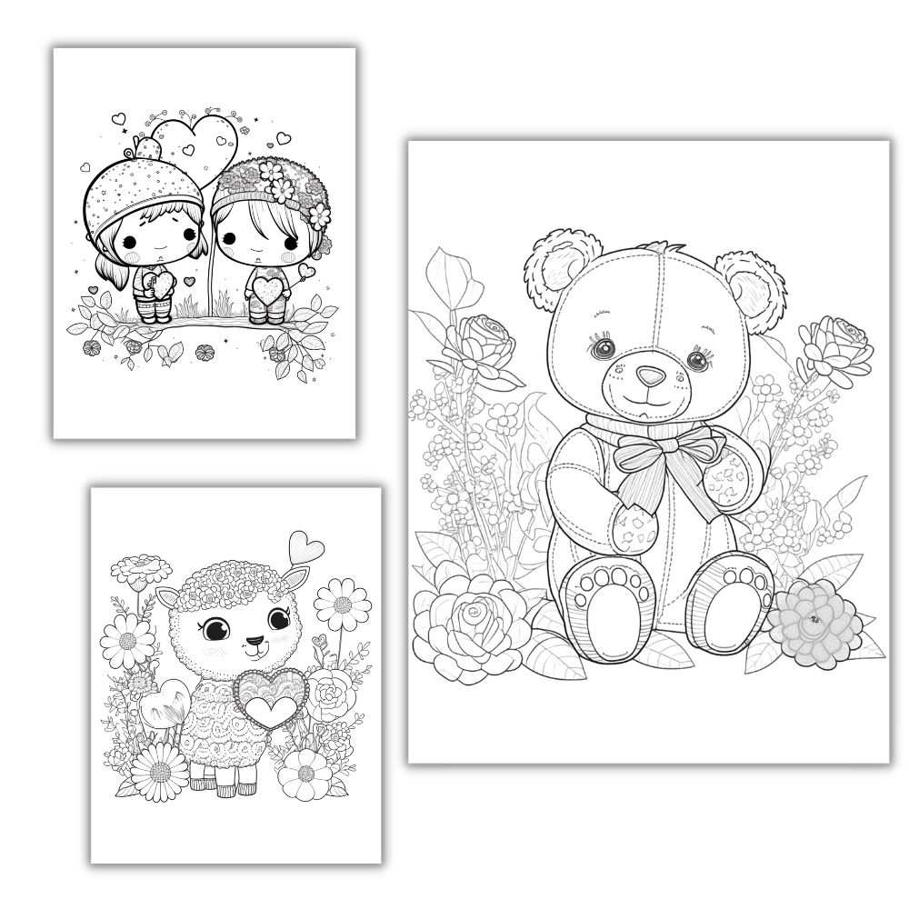 Valentines Coloring Pages