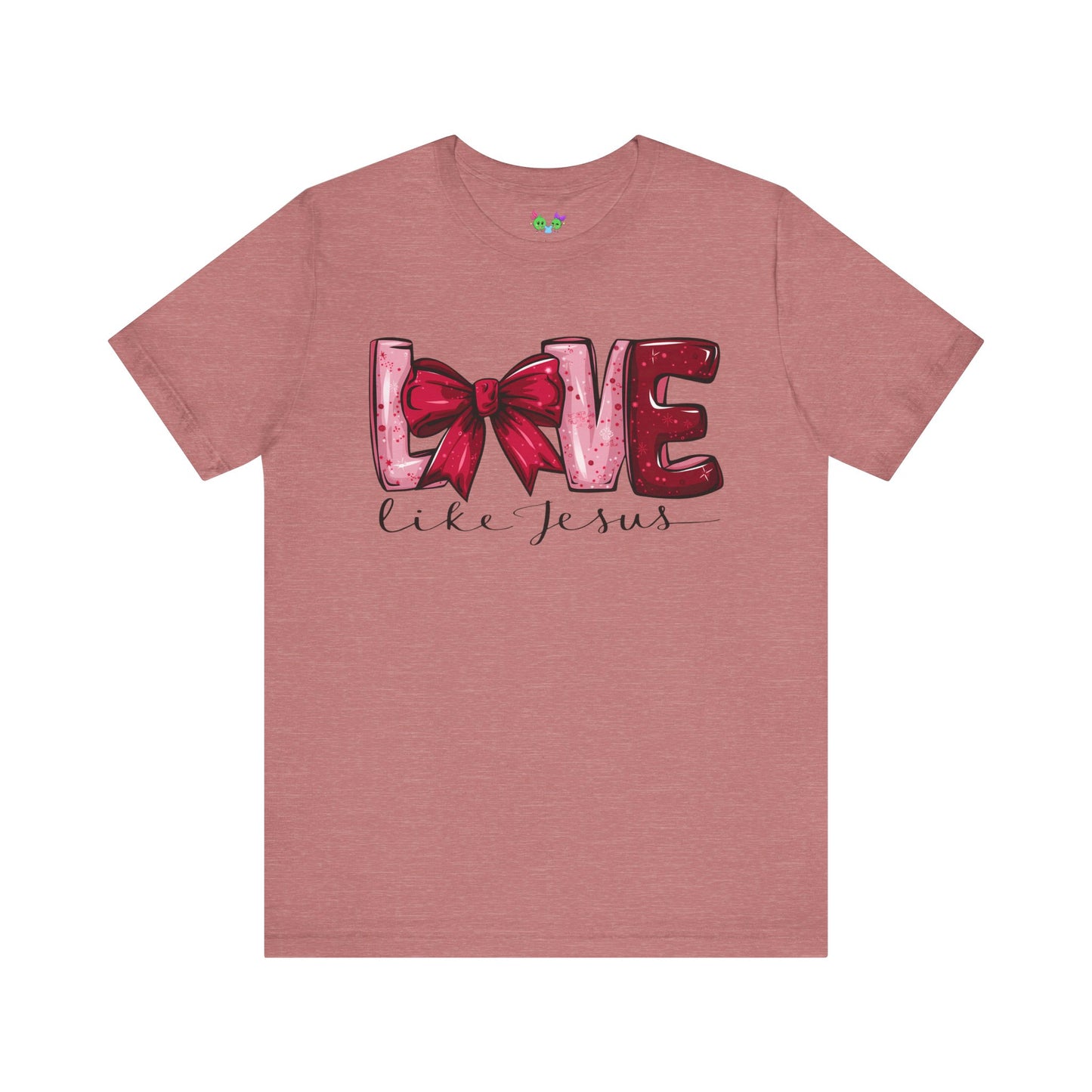 Love Like Jesus Unisex Jersey Tee - Inspirational Faith T-Shirt