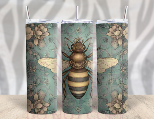 Vintage Bee 20oz tumbler - 2 Peas Tees