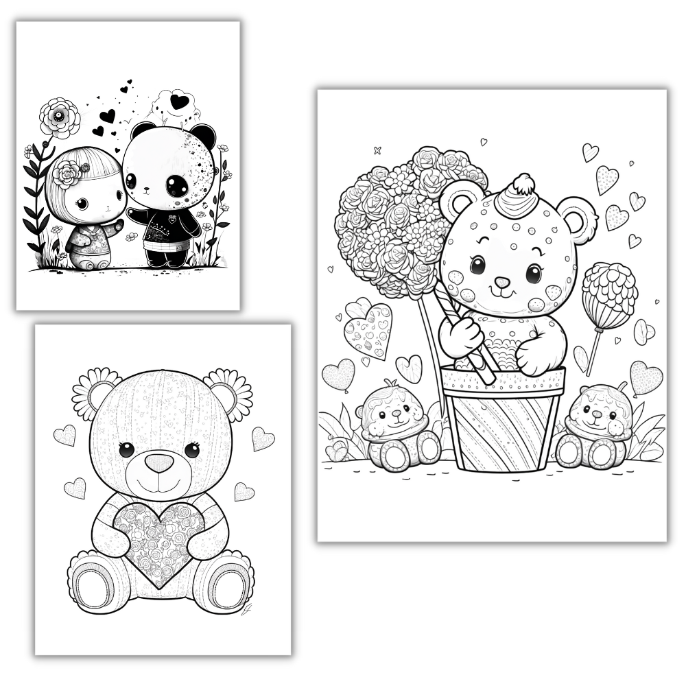 Valentines Coloring Pages