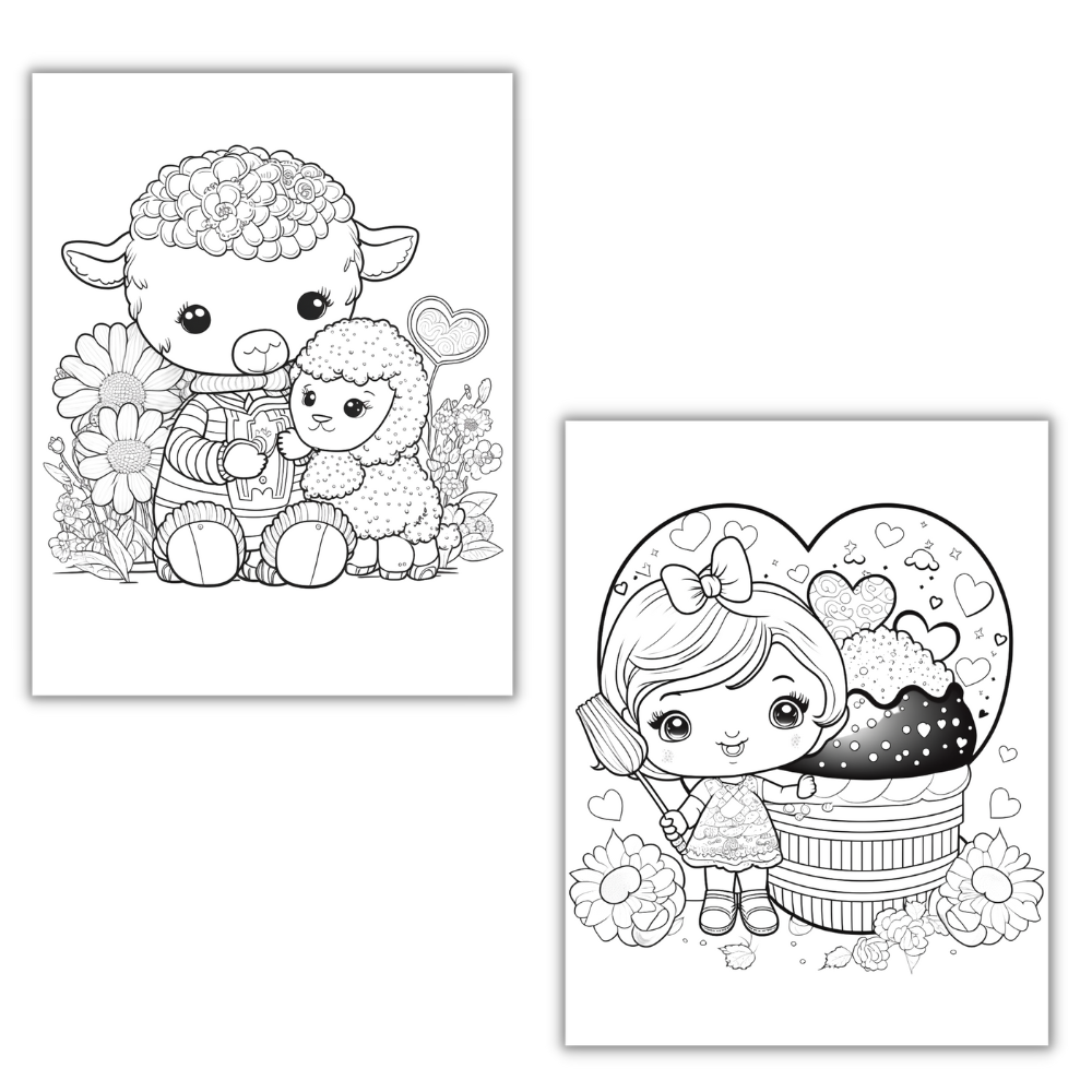 Valentines Coloring Pages