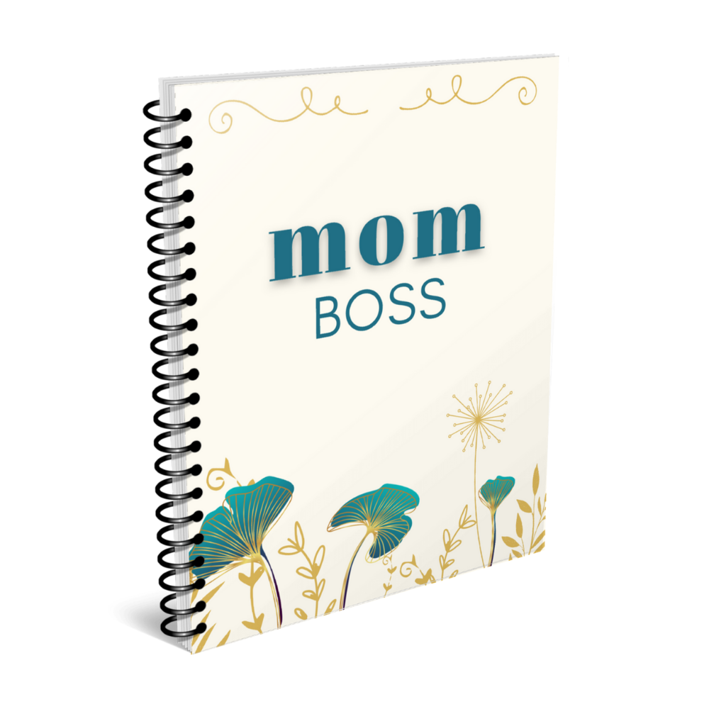 The Planner For Busy Moms (Green- Choose your cover!)