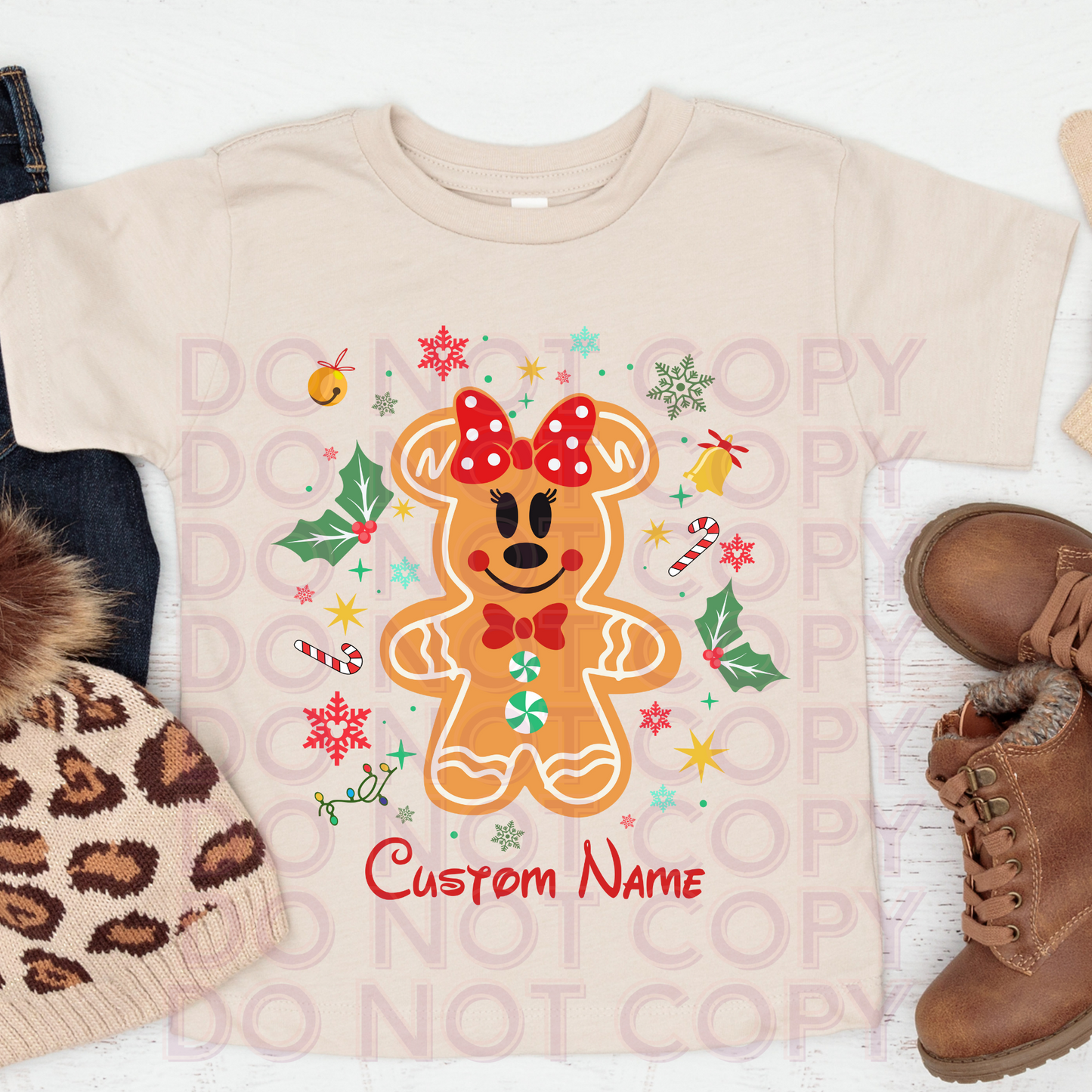 Custom Character Cookie Name Tee Toddler & Youth Shirt