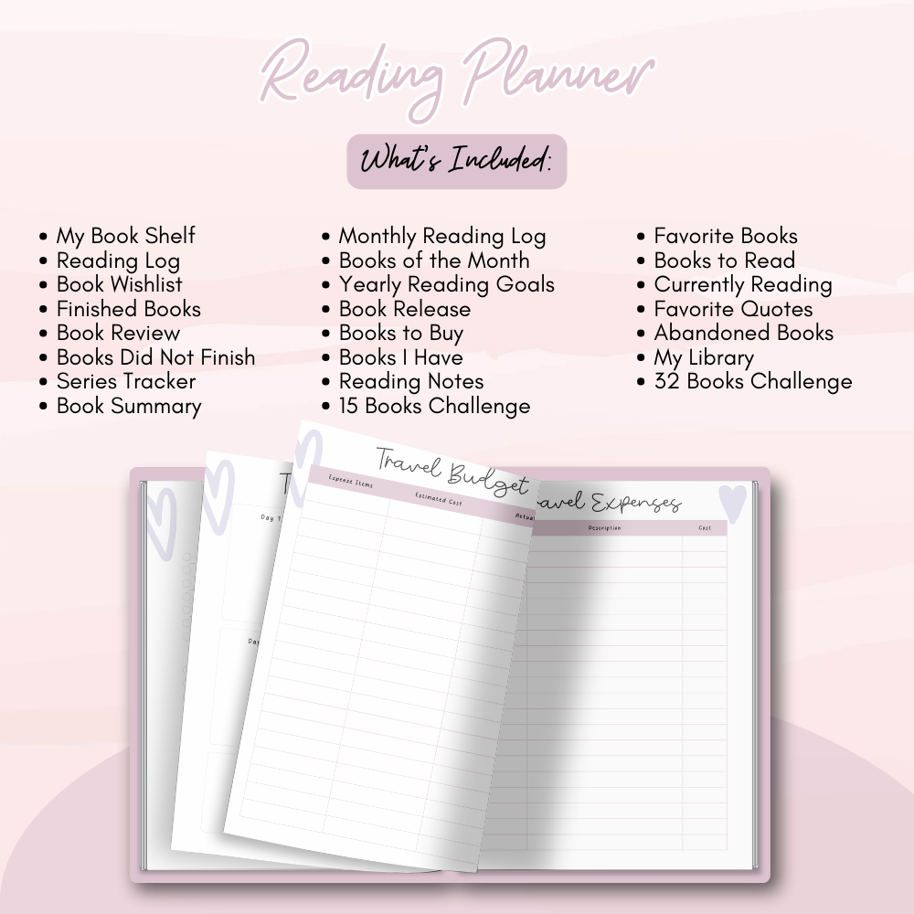 ADHD Printable Planner (Purple and Pink)