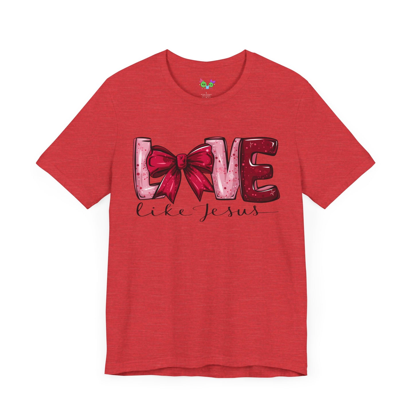 Love Like Jesus Unisex Jersey Tee - Inspirational Faith T-Shirt