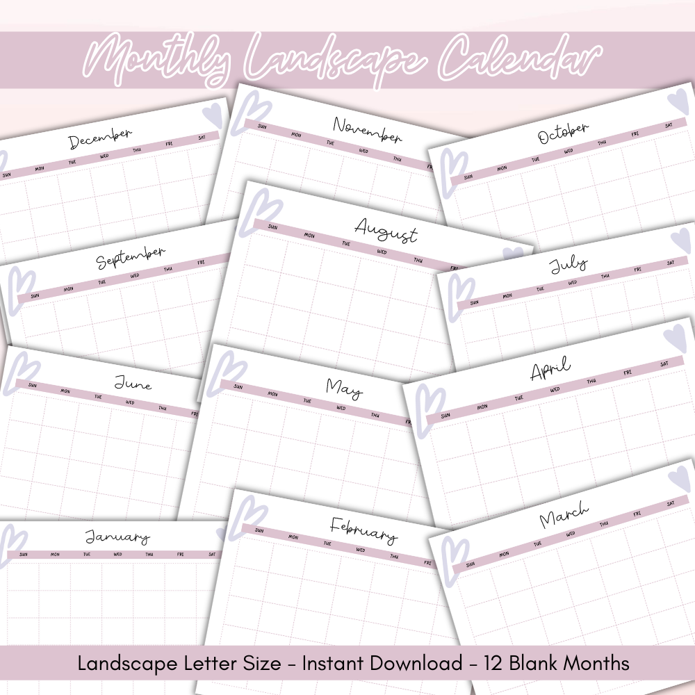 ADHD Printable Planner (Purple and Pink)