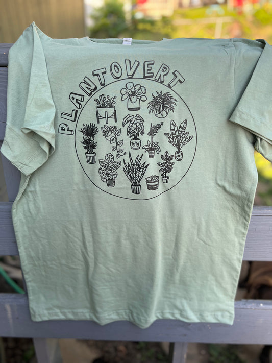 Plantovert Sage Bella Canvas Tee - 2 Peas Tees