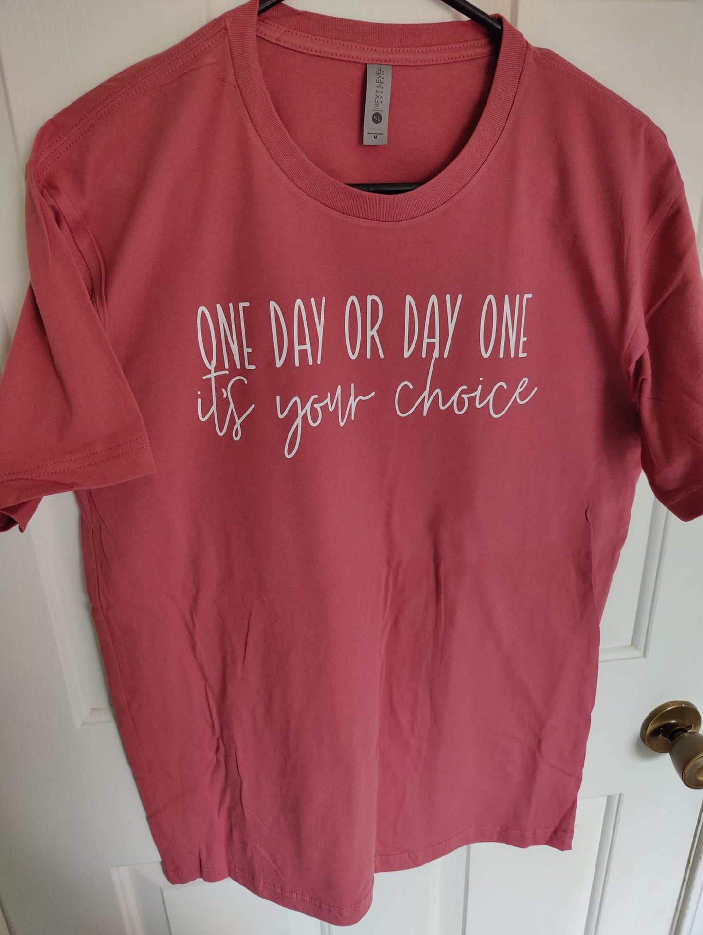 One Day or Day one- Choose Your shirt Style - 2 Peas Tees