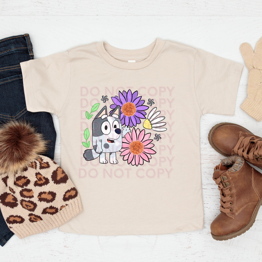 Flowers and Muffin  -infant to youth sizes available- - 2 Peas Tees