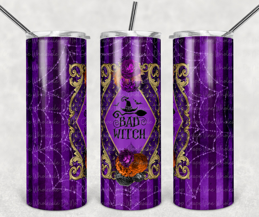 Bad Witch 20oz Skinny Tumbler Grape Vine Wholesale