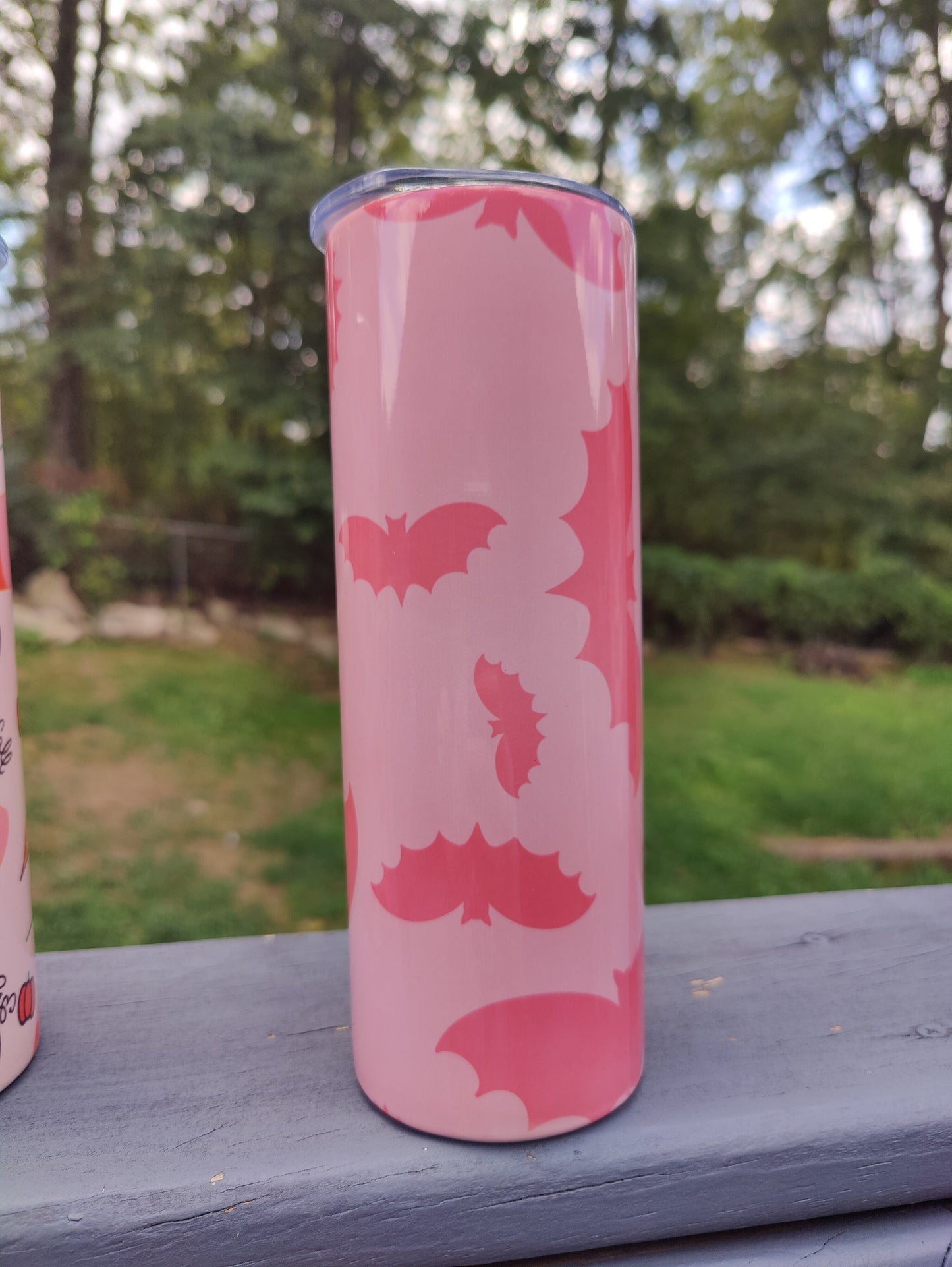 Boho Bats 20oz Skinny Tumbler Grape Vine Wholesale